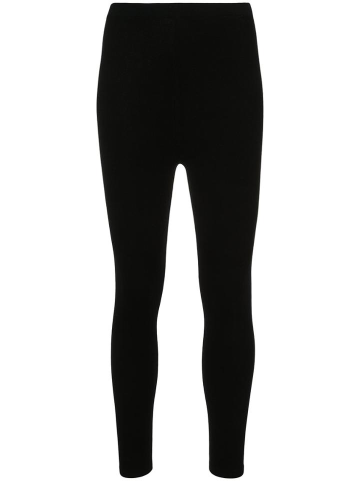 Michael Michael Kors Plain Leggings - Black