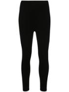 Michael Michael Kors Plain Leggings - Black