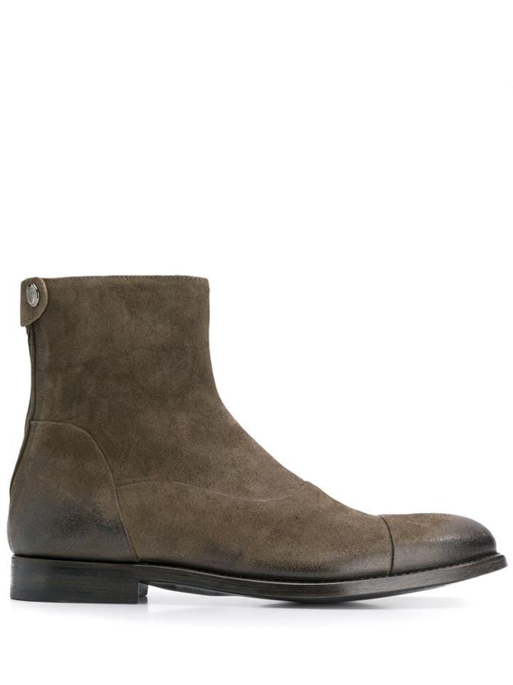 Alberto Fasciani Yago Ankle Boots - Grey