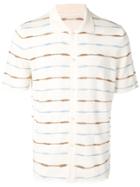 Jacquemus Striped Knitted Top - White
