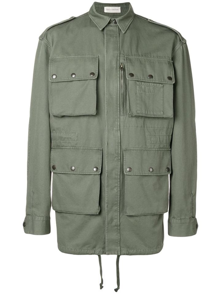 Faith Connexion Customizable Tail Parka - Green
