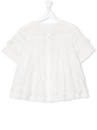 Burberry Kids Ruffled Blouse - White