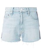 Mother Easy Does It Shorts - Blue