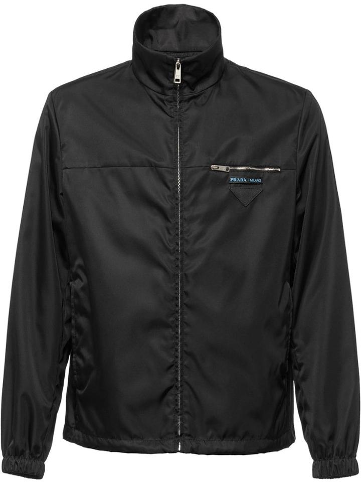Prada Nylon Gabardine Jacket - Black