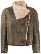 Isabel Marant Abelina Shearling Jacket - Brown