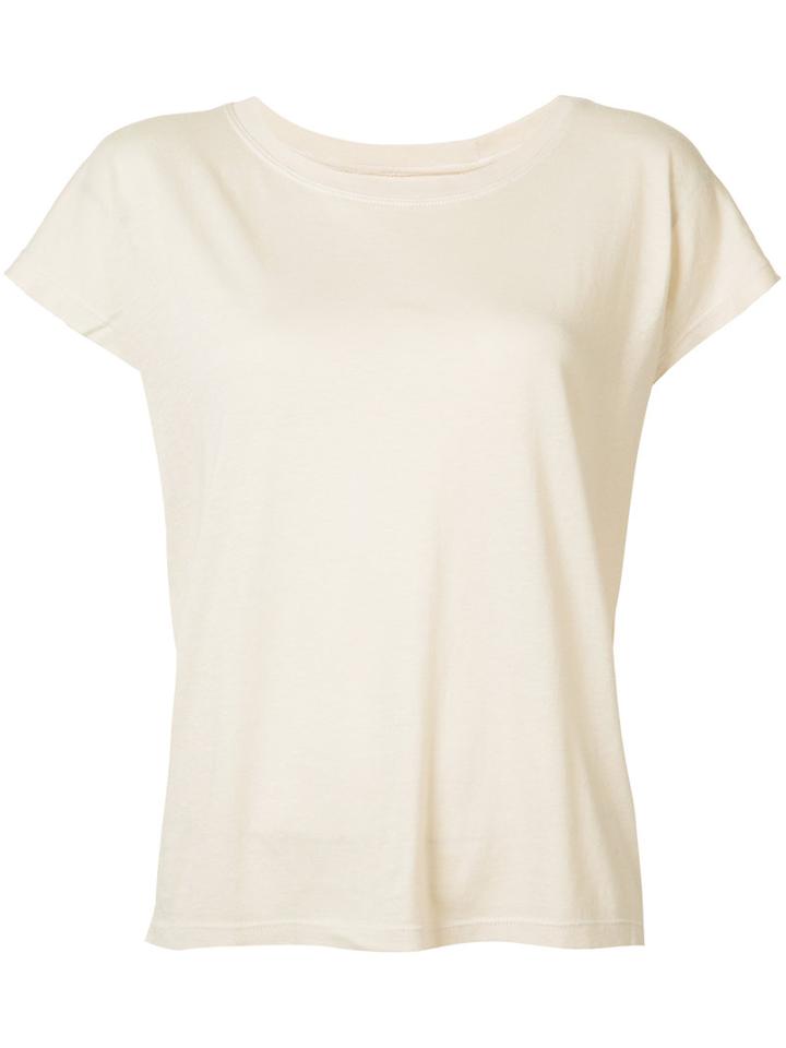 Raquel Allegra Classic T-shirt, Women's, Size: 0, Nude/neutrals, Cotton