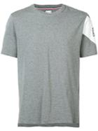 Moncler Gamme Bleu - Sleeve Print T-shirt - Men - Cotton - Xl, Grey, Cotton
