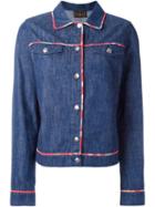 Fendi Vintage Denim Jacket, Women's, Size: 44, Blue