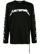 Mastermind Japan Logo Print Long Sleeve T-shirt - Black