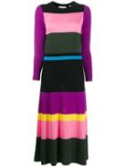 Chinti & Parker Colour Block Dress - Purple