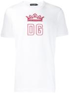 Dolce & Gabbana Dg/crown Patch T-shirt - White