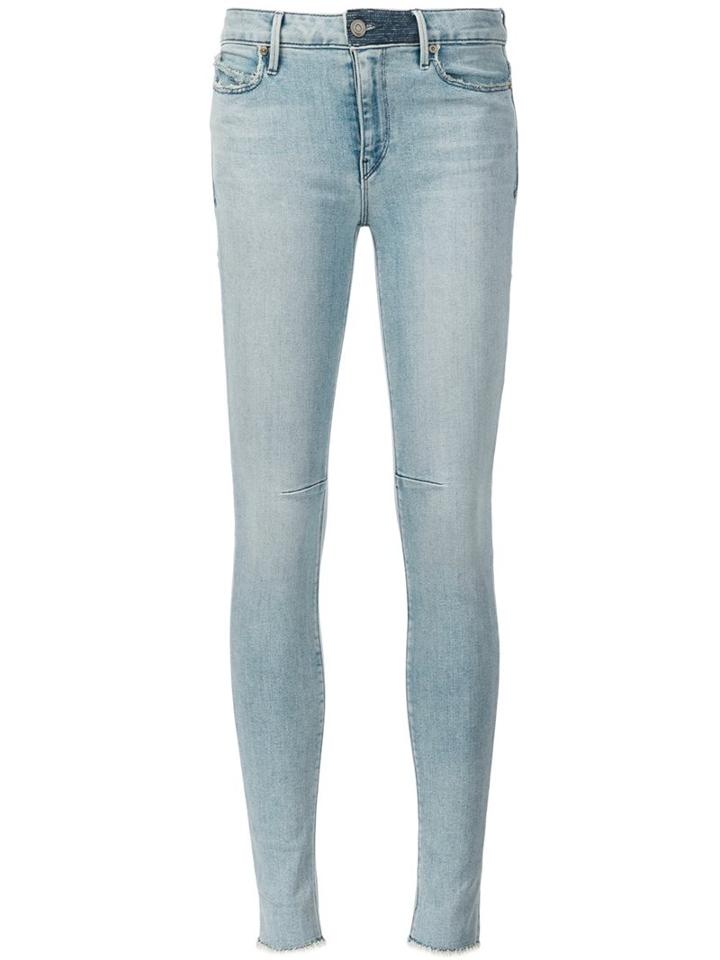 Rta 'monroe' High Waist Skinny Jeans, Women's, Size: 26, Blue, Cotton/polyester/spandex/elastane