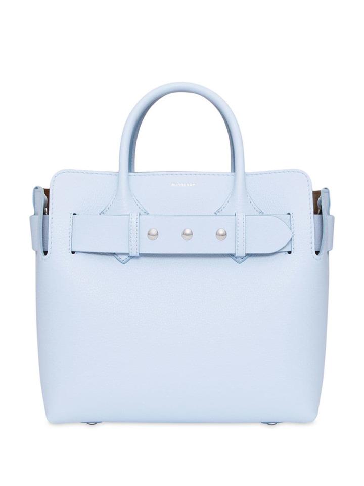 Burberry The Small Leather Triple Stud Belt Bag - Blue