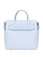 Burberry The Small Leather Triple Stud Belt Bag - Blue