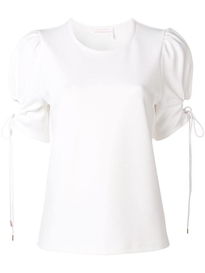 See By Chloé Short Sleeve Top - White