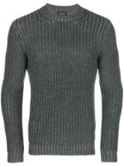 Roberto Collina Slim Fit Jumper - Grey