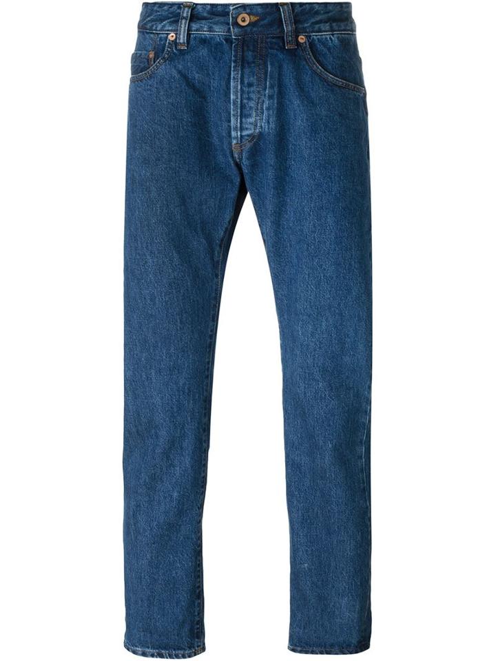 Natural Selection Narrow Pacific Wash Selvedge Jeans, Men's, Size: 32, Blue, Cotton