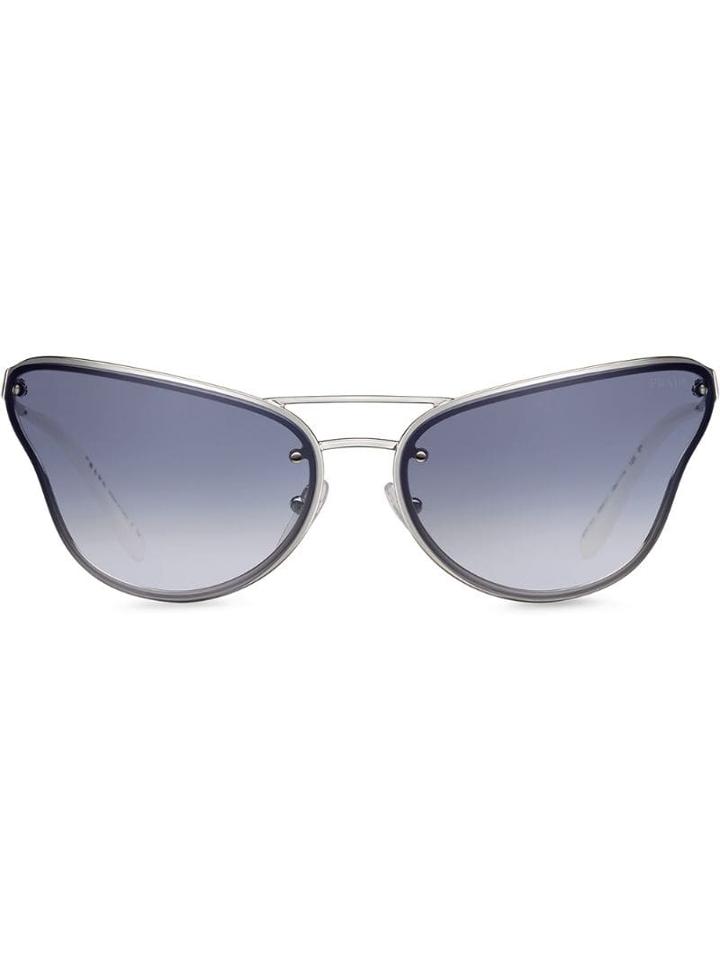 Prada Eyewear Maquillage Sunglasses - Silver