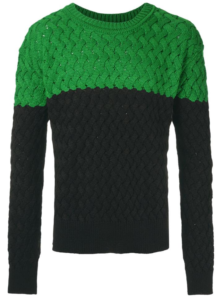 À La Garçonne - Knitted Jumper - Unisex - Cotton/polyester - G, Black, Cotton/polyester