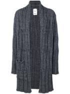 Lost & Found Rooms - Knit Open Cardigan - Men - Acrylic/wool/alpaca - Xs, Grey, Acrylic/wool/alpaca
