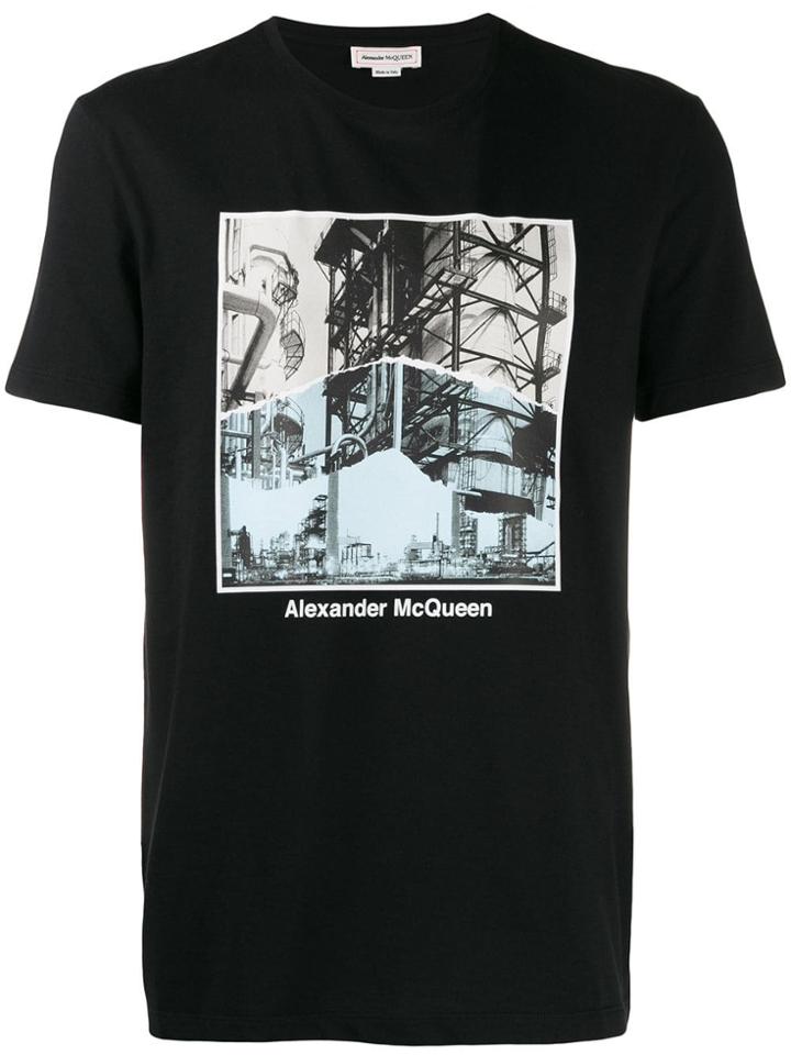 Alexander Mcqueen Photo Print T-shirt - Black