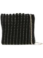 Paco Rabanne Ring Chain Shoulder Bag - Black