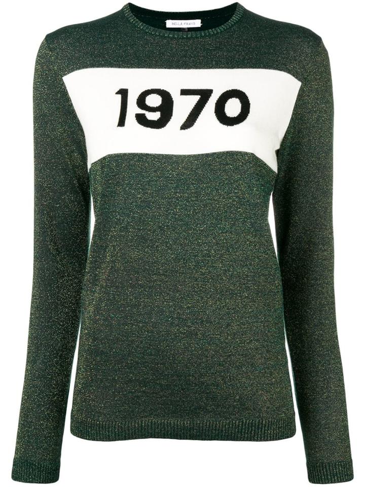 Bella Freud 1970 Sparkle Jumper - Green