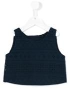 Lapin House - Cropped Top - Kids - Cotton - 12 Yrs, Girl's, Blue