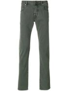 Gucci Straight Leg Tailored Trousers - Blue