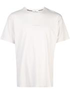 Stone Island White Cotton T-shirt
