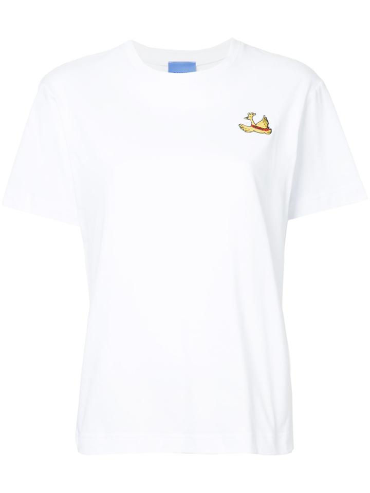 Macgraw Swan Patch T-shirt - White
