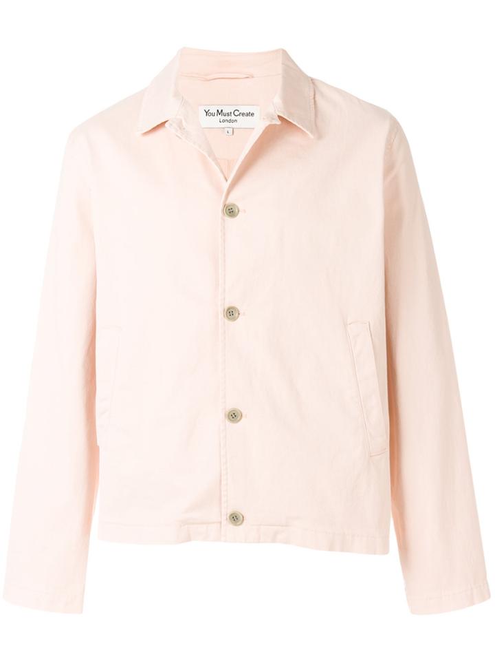 Ymc Buttoned Jacket - Pink & Purple