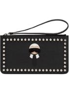 Fendi Karlito Clutch - Black