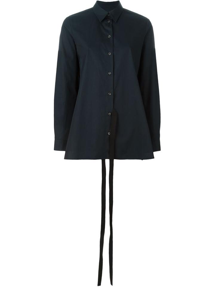 Mm6 Maison Margiela Strap Detail Shirt