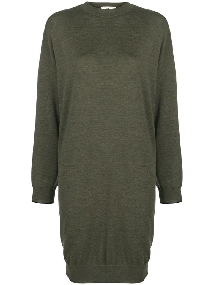 Ports 1961 Long-sleeve Sweater Dress - Green