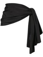Fisico Tie Beach Pareo - Black