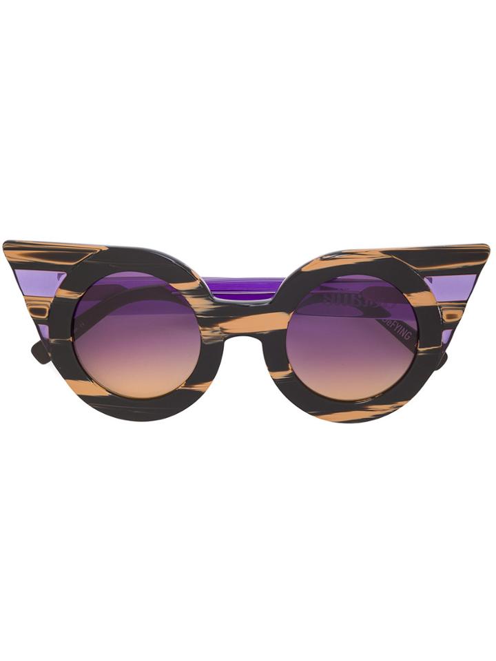 Delalle Defying Sunglasses - Pink & Purple