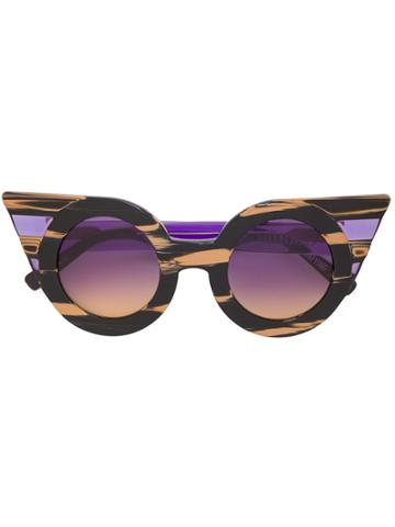 Delalle Defying Sunglasses - Pink & Purple