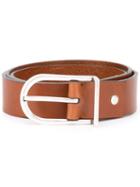 Troubadour - Minimal Belt - Men - Calf Leather - 110, Brown, Calf Leather