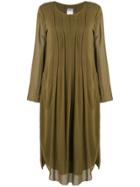 Kristensen Du Nord Flat Seam Detail Dress - Green