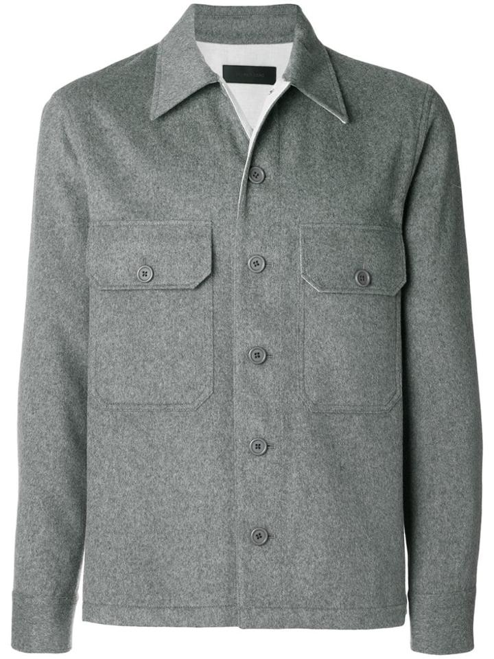 Helmut Lang Shirt Jacket - Grey