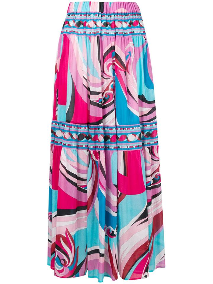 Emilio Pucci Pleated Skirt - Pink