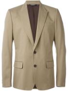 Dolce & Gabbana Classic Blazer, Men's, Size: 46, Brown, Silk/cotton/polyester/polyester
