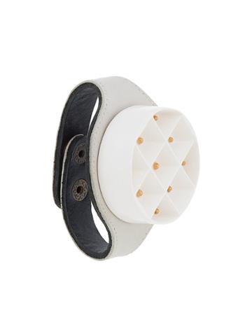 Papieta Grid Bracelet - White