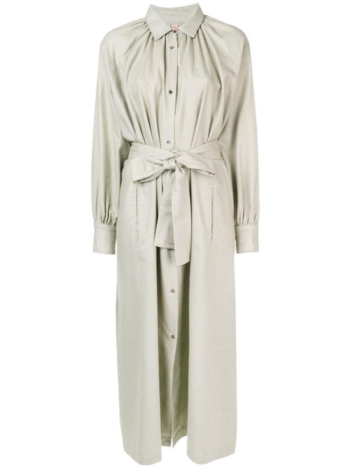 Indress Shirt Dress - Green