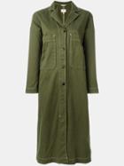 Bellerose Panama Dress, Women's, Size: 3, Green, Cotton
