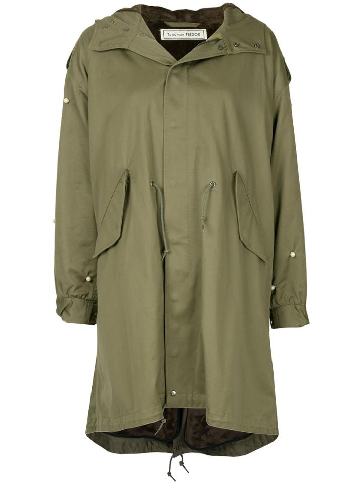 Tu Es Mon Trésor M51 Freedom Fishtail Parka - Green