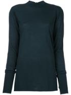Dion Lee Tie Back Sweater - Green