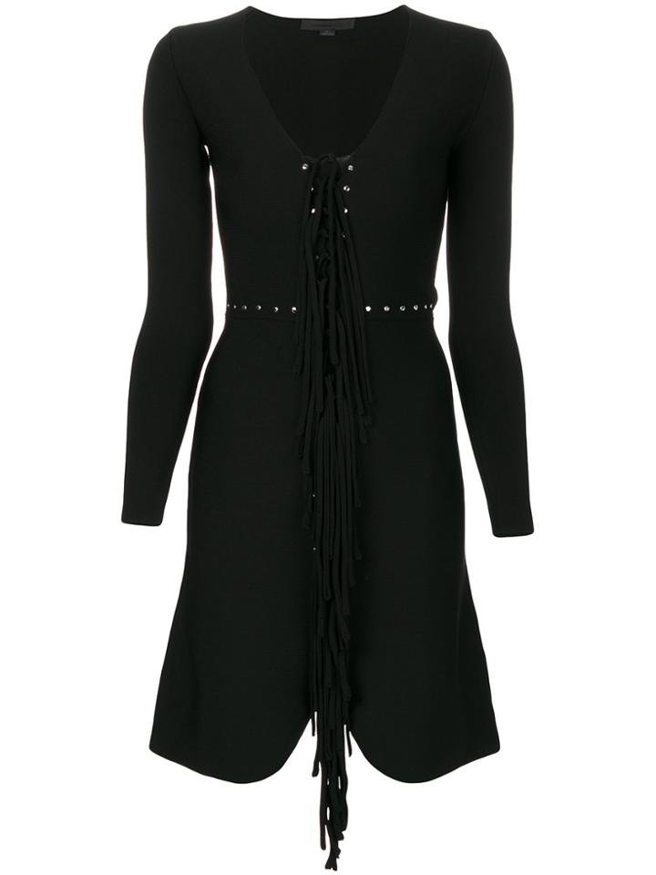 Alexander Wang Fringed Dress - Black