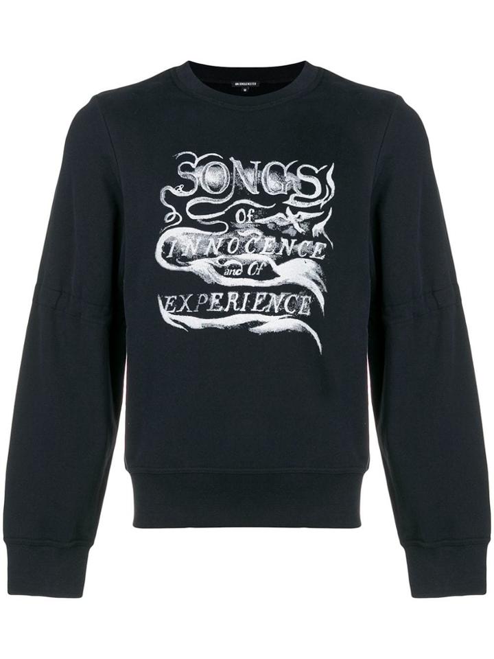 Ann Demeulemeester Innocence Sweatshirt - Black